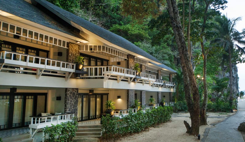 EL NIDO LAGEN ISLAND - FOREST ROOM FACADE